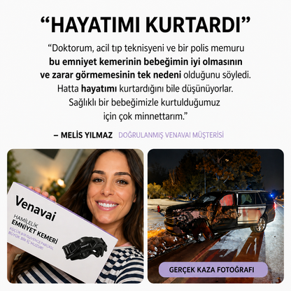 Hamile Emniyet Kemeri Aparatı Siyah